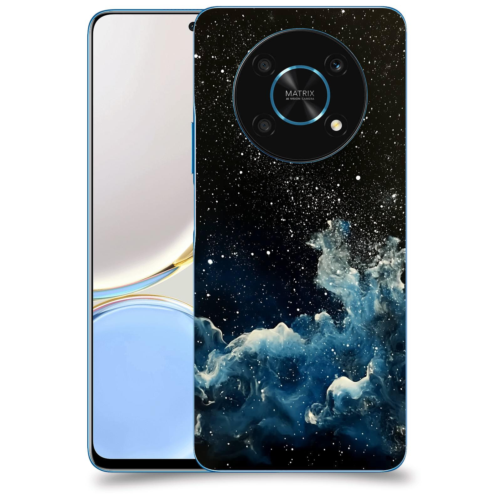 ACOVER Kryt na mobil Honor Magic 4 Lite 5G - Kosmická mlhovina