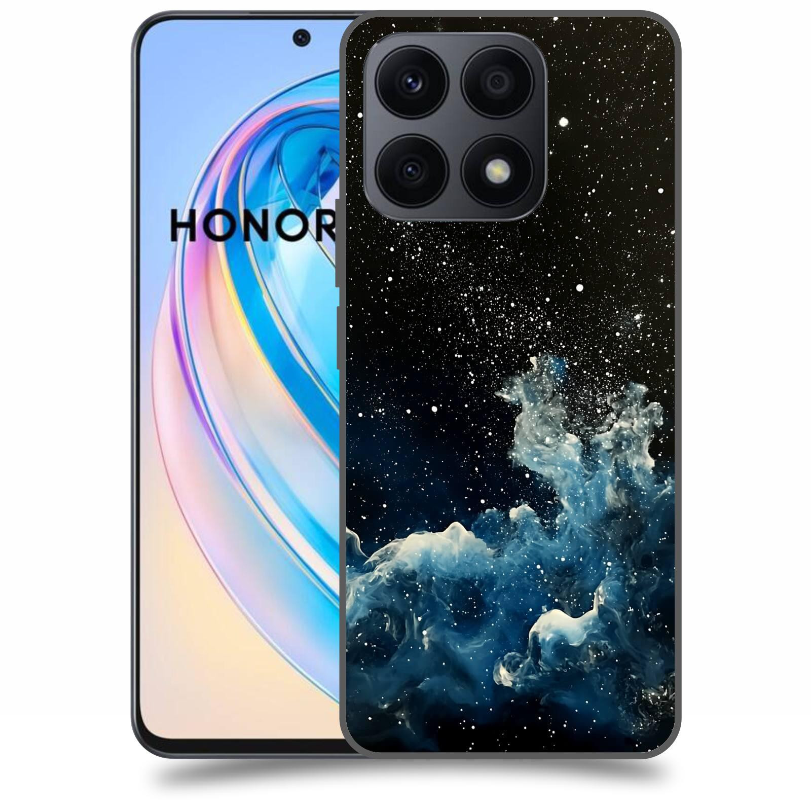 ACOVER Kryt na mobil Honor X8a - Kosmická mlhovina