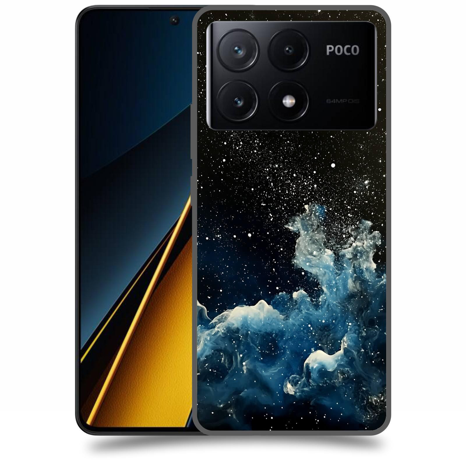 ACOVER Kryt na mobil Poco X6 Pro 5G - Kosmická mlhovina