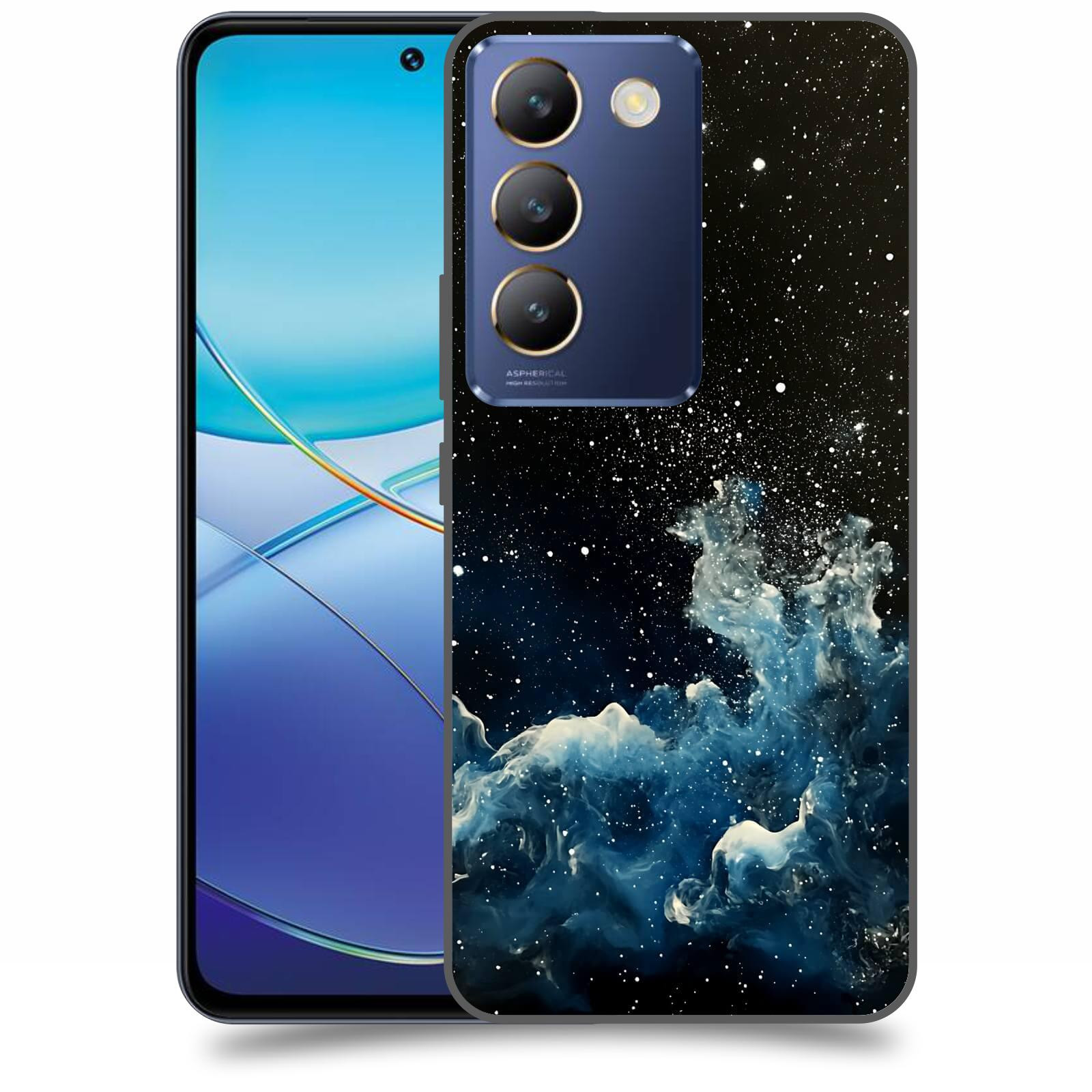 ACOVER Kryt na mobil Vivo V40SE - Kosmická mlhovina