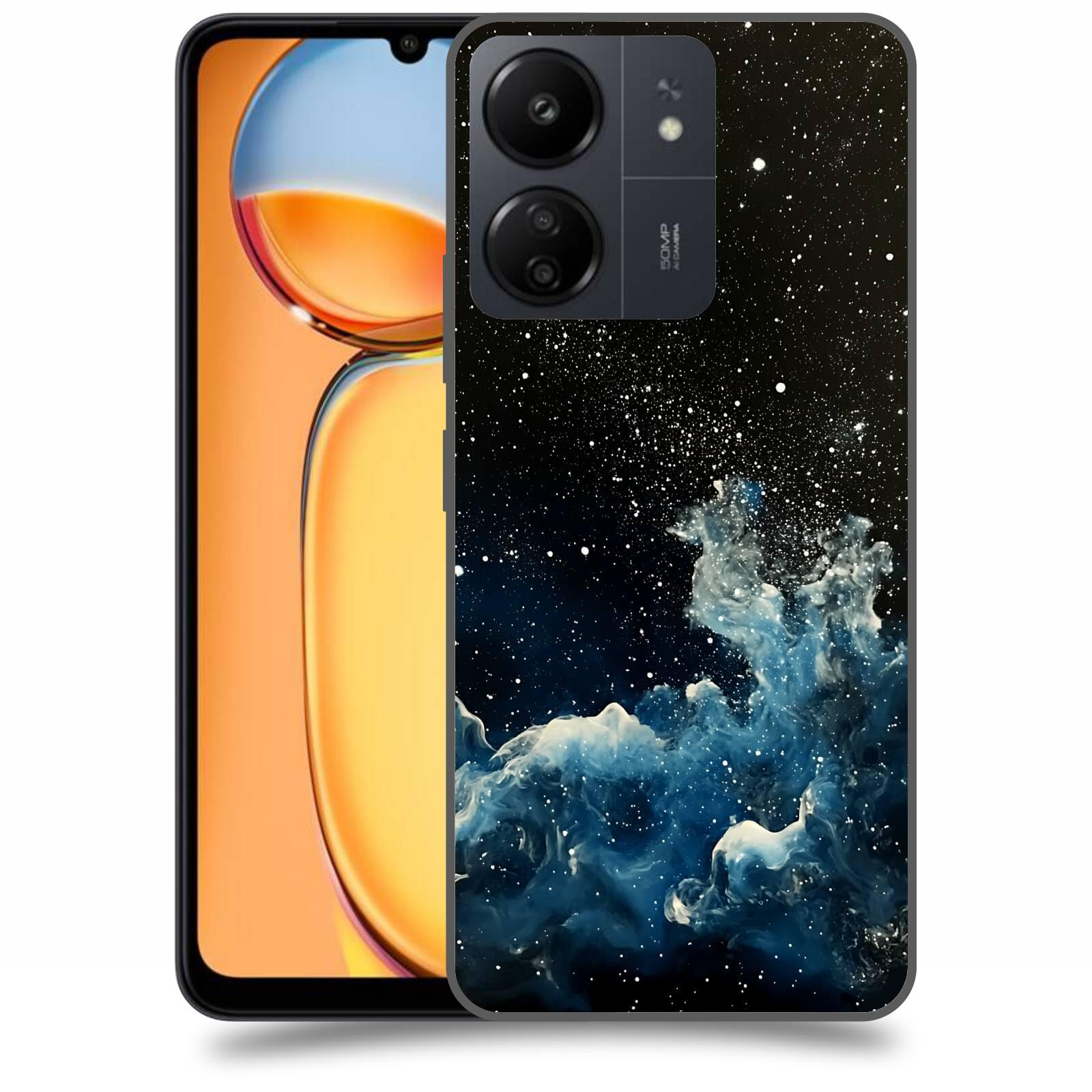 ACOVER Kryt na mobil Xiaomi Redmi 13C 4G  Kosmická mlhovina