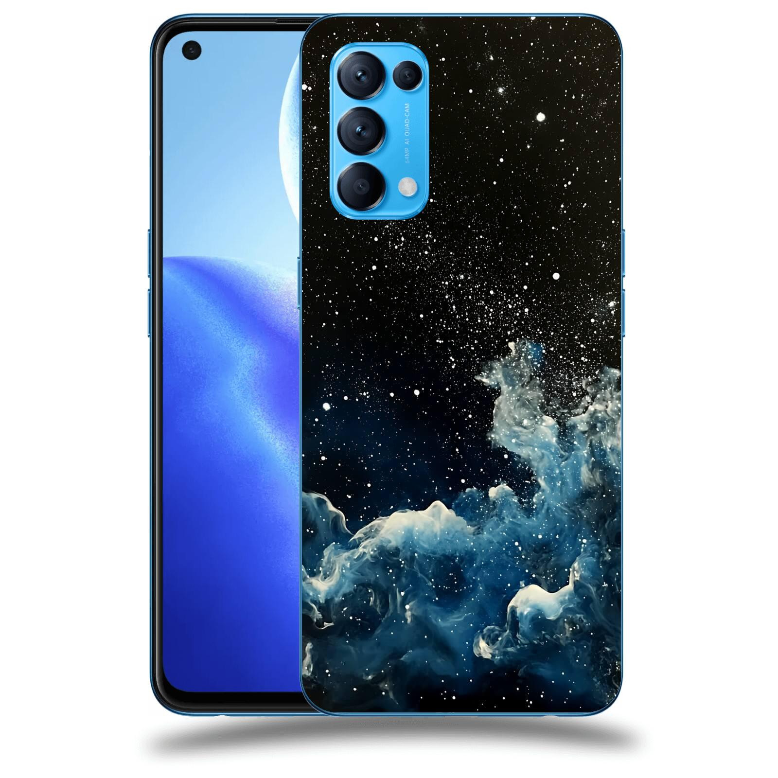 ACOVER Kryt na mobil OPPO Reno 5 5G - Kosmická mlhovina