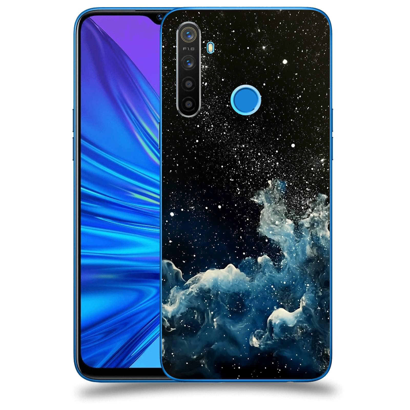 ACOVER Kryt na mobil Realme 5 - Kosmická mlhovina