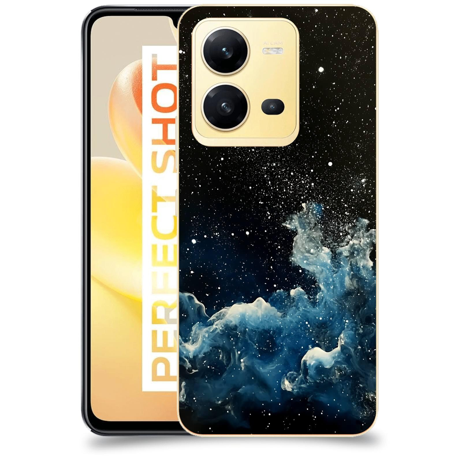 ACOVER Kryt na mobil Vivo X80 Lite - Kosmická mlhovina
