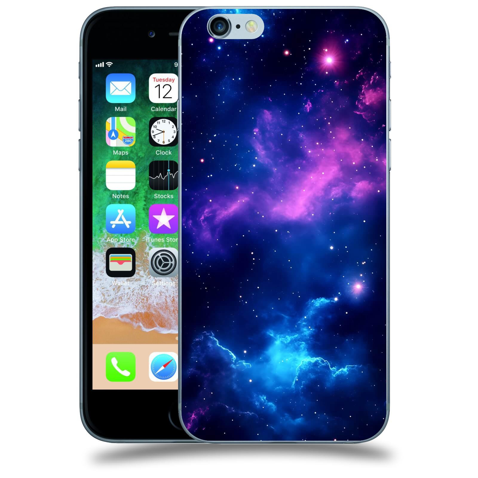 ACOVER Kryt na mobil Apple iPhone 6/6S - Kosmická symfonie