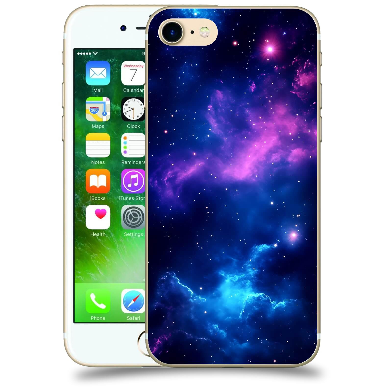 ACOVER Kryt na mobil Apple iPhone 7 - Kosmická symfonie