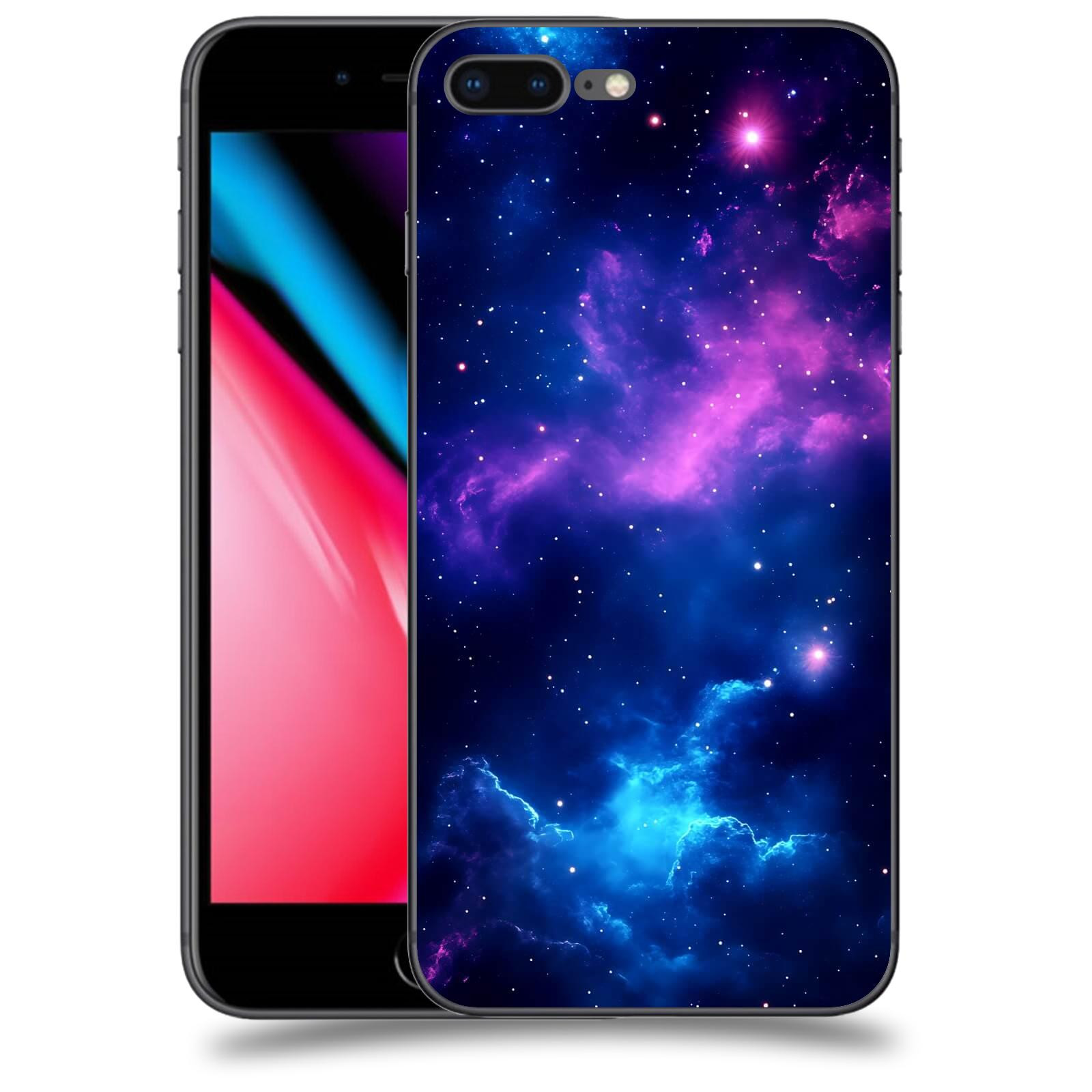 ACOVER Kryt na mobil Apple iPhone 8 Plus - Kosmická symfonie
