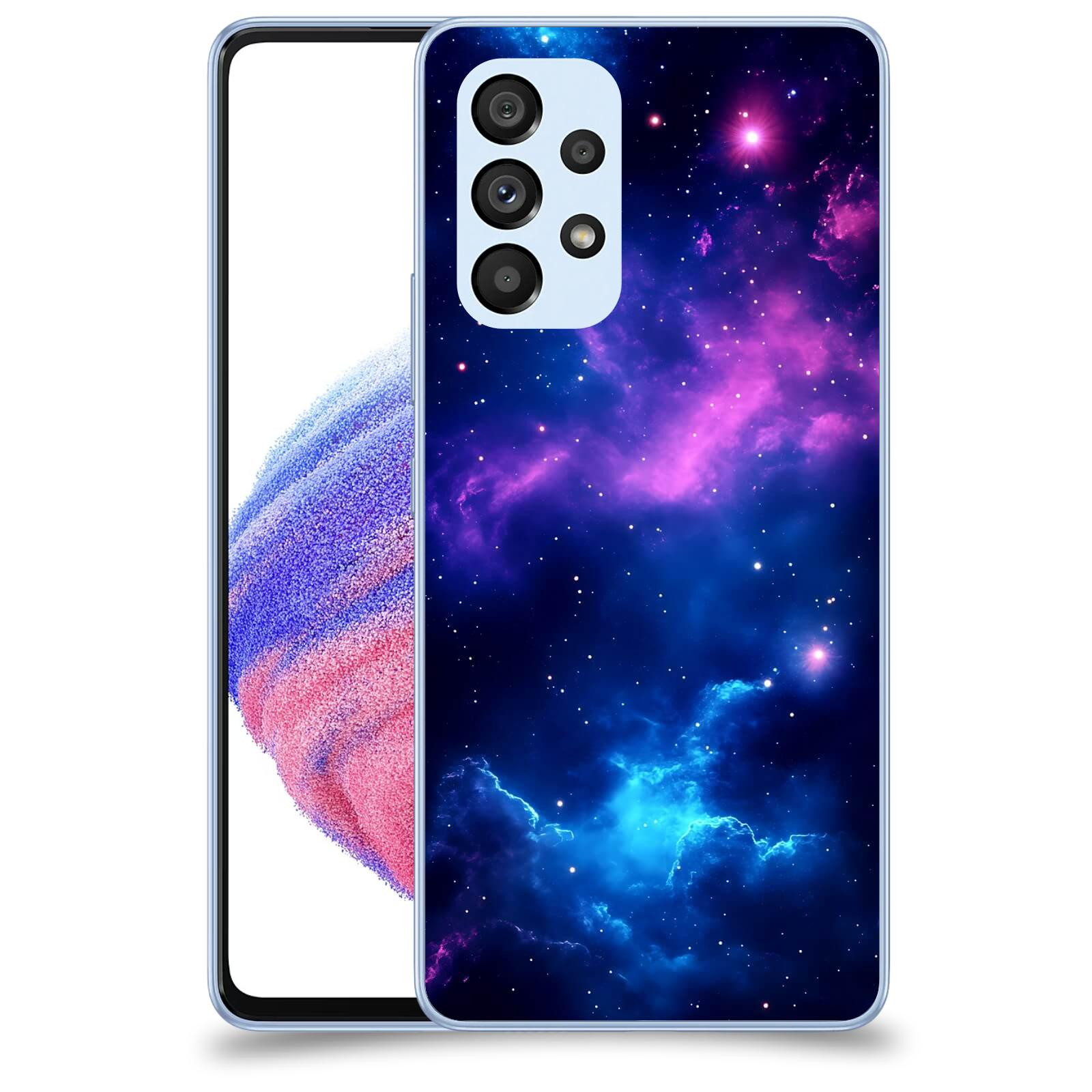 ACOVER Kryt na mobil Samsung Galaxy A32 5G A326B - Kosmická symfonie