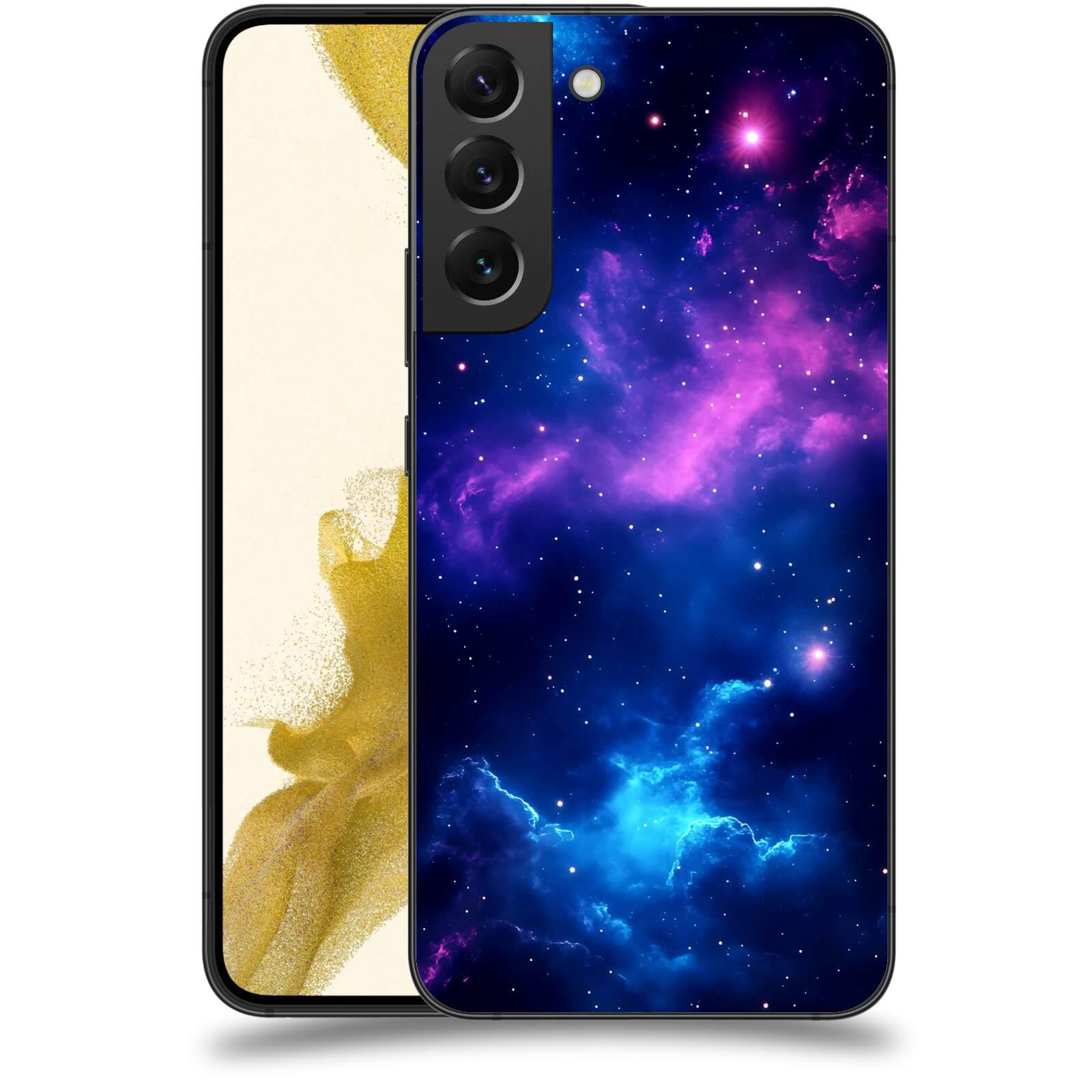 ACOVER Kryt na mobil Samsung Galaxy S22+ 5G - Kosmická symfonie