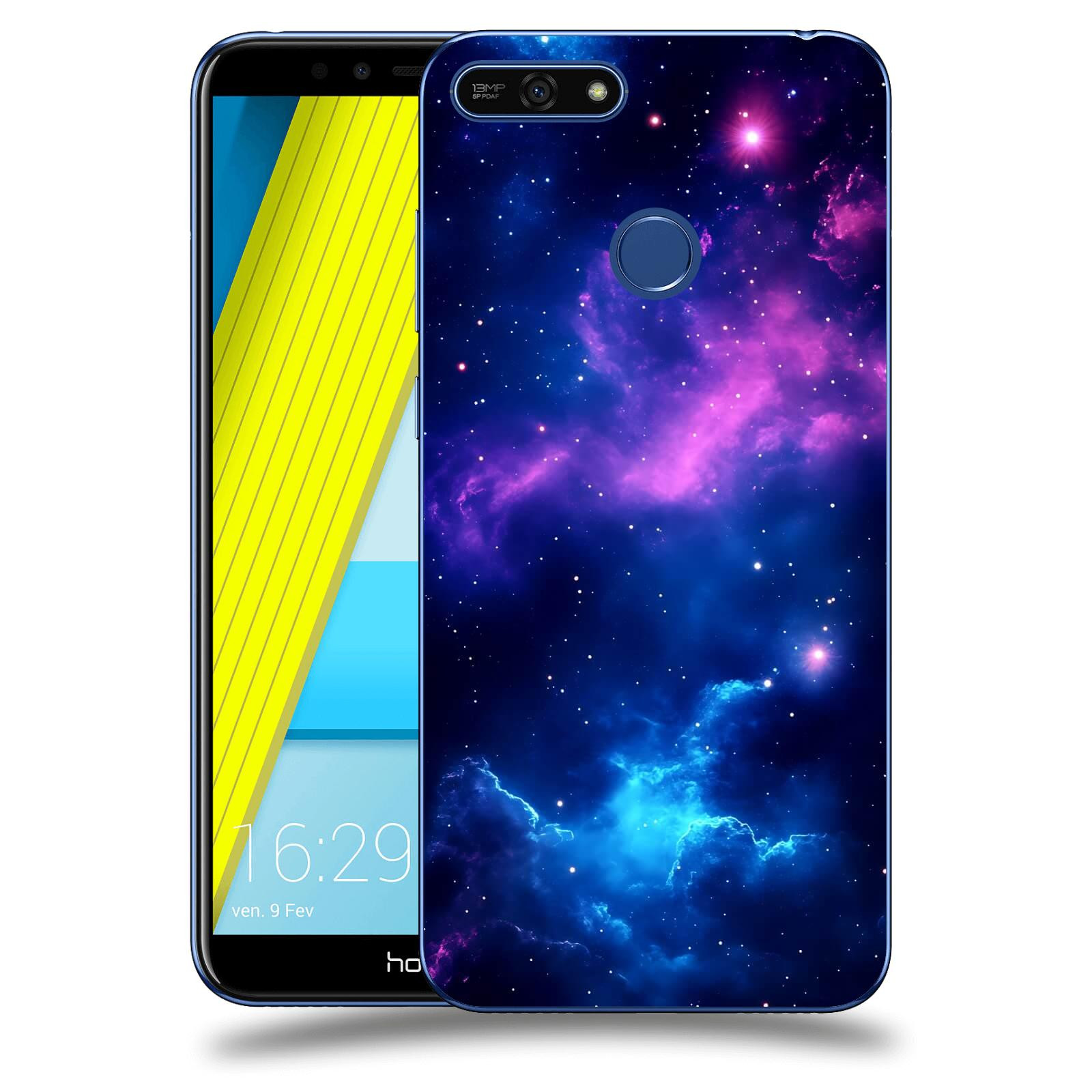 ACOVER Kryt na mobil Honor 7A - Kosmická symfonie