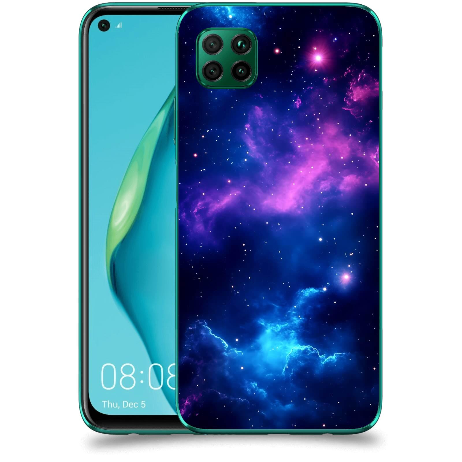 ACOVER Kryt na mobil Huawei P40 Lite - Kosmická symfonie