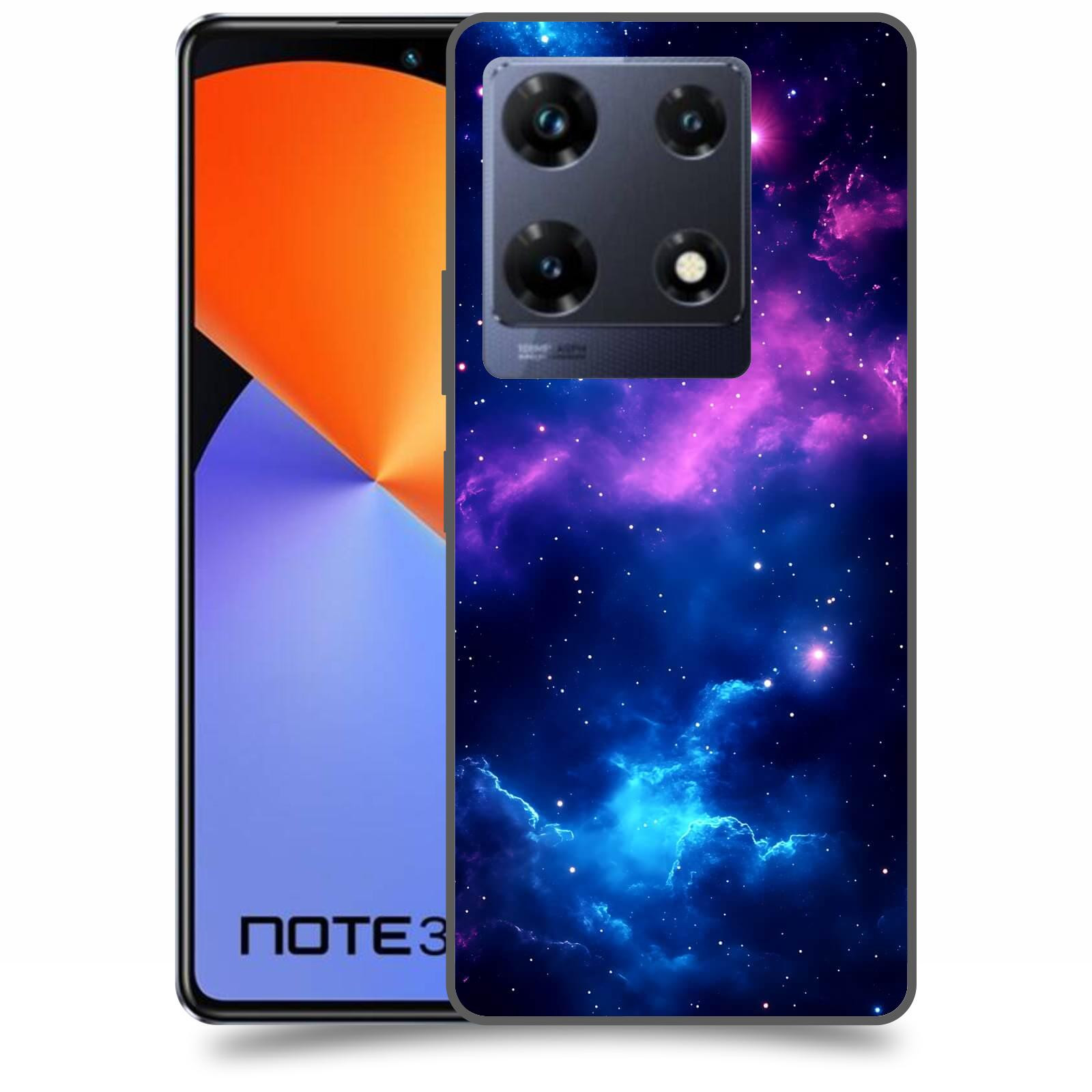 ACOVER Kryt na mobil Infinix Note 30 PRO - Kosmická symfonie