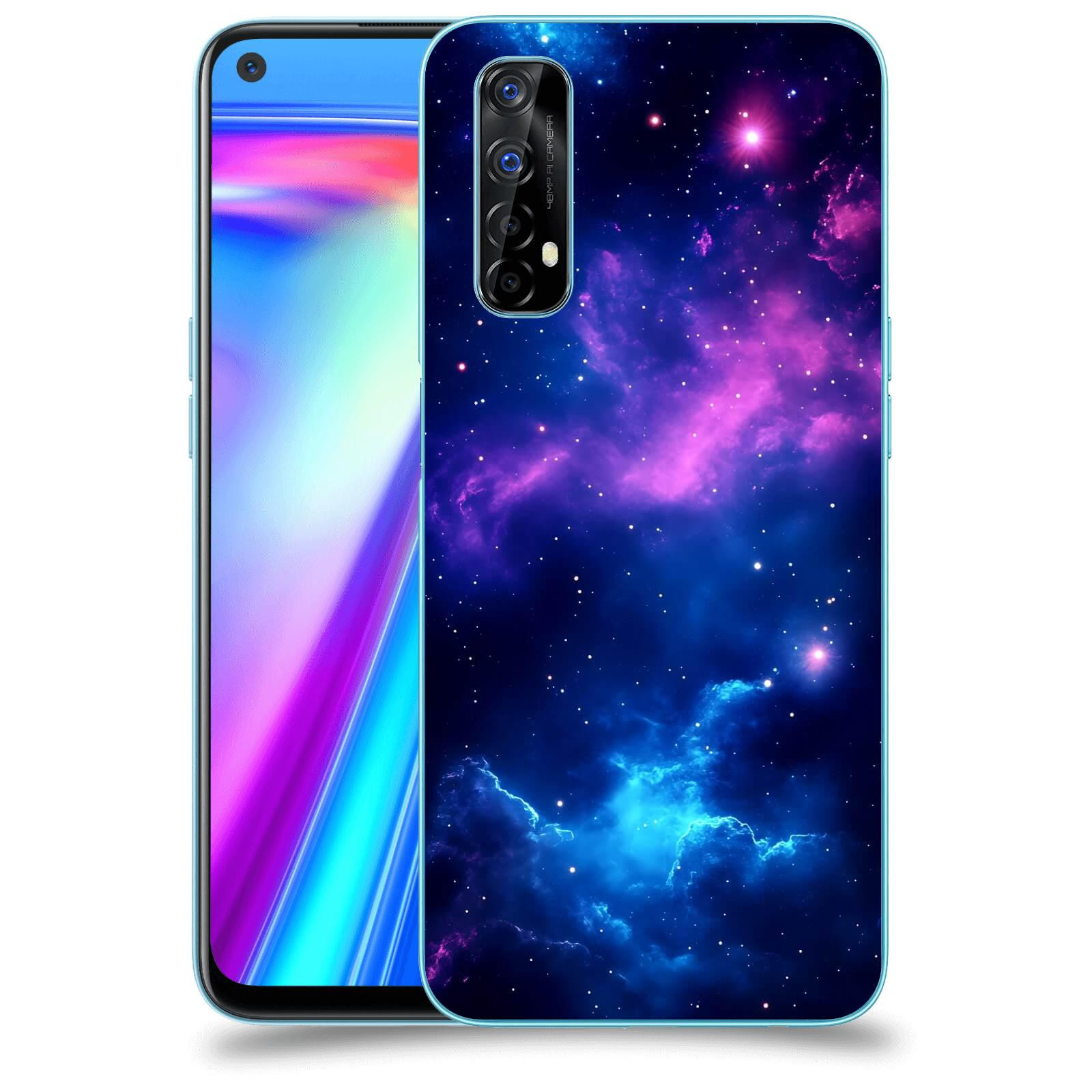 ACOVER Kryt na mobil Realme 7 - Kosmická symfonie