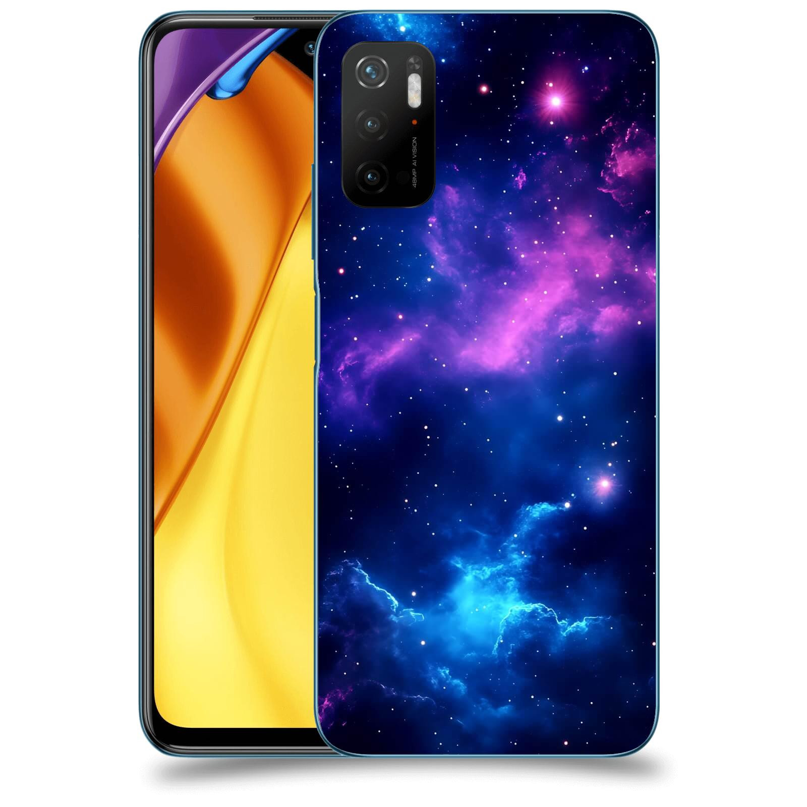 ACOVER Kryt na mobil Xiaomi Poco M3 Pro 5G - Kosmická symfonie