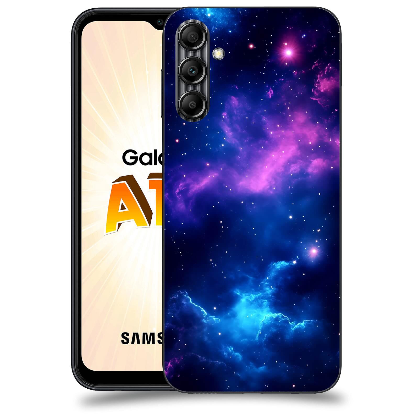 ACOVER Kryt na mobil Samsung Galaxy A14 LTE - Kosmická symfonie