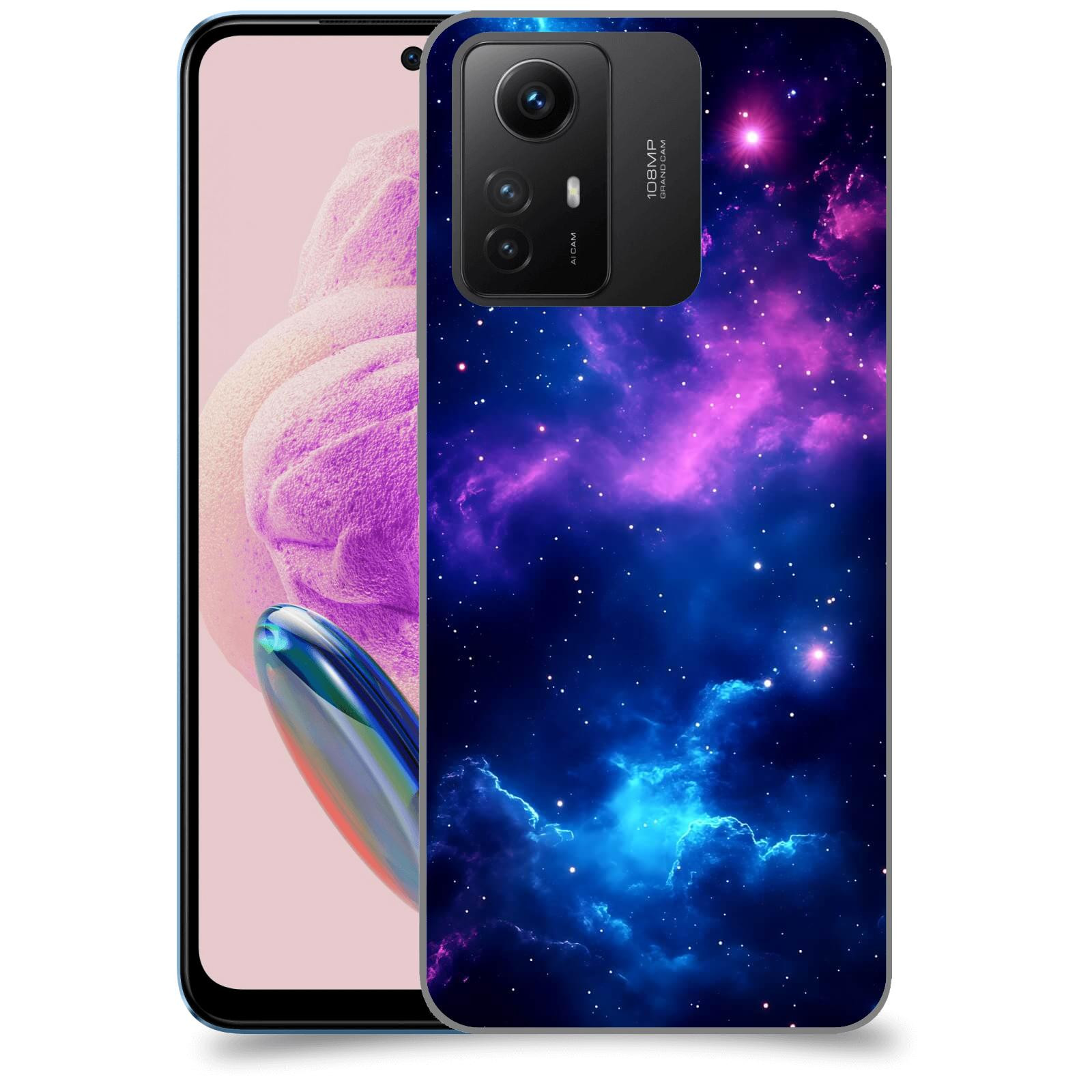 ACOVER Kryt na mobil Xiaomi Redmi Note 12S - Kosmická symfonie