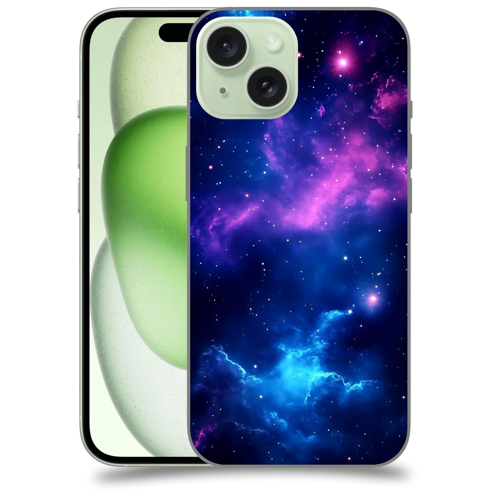 ACOVER Kryt na mobil Apple iPhone 15 - Kosmická symfonie