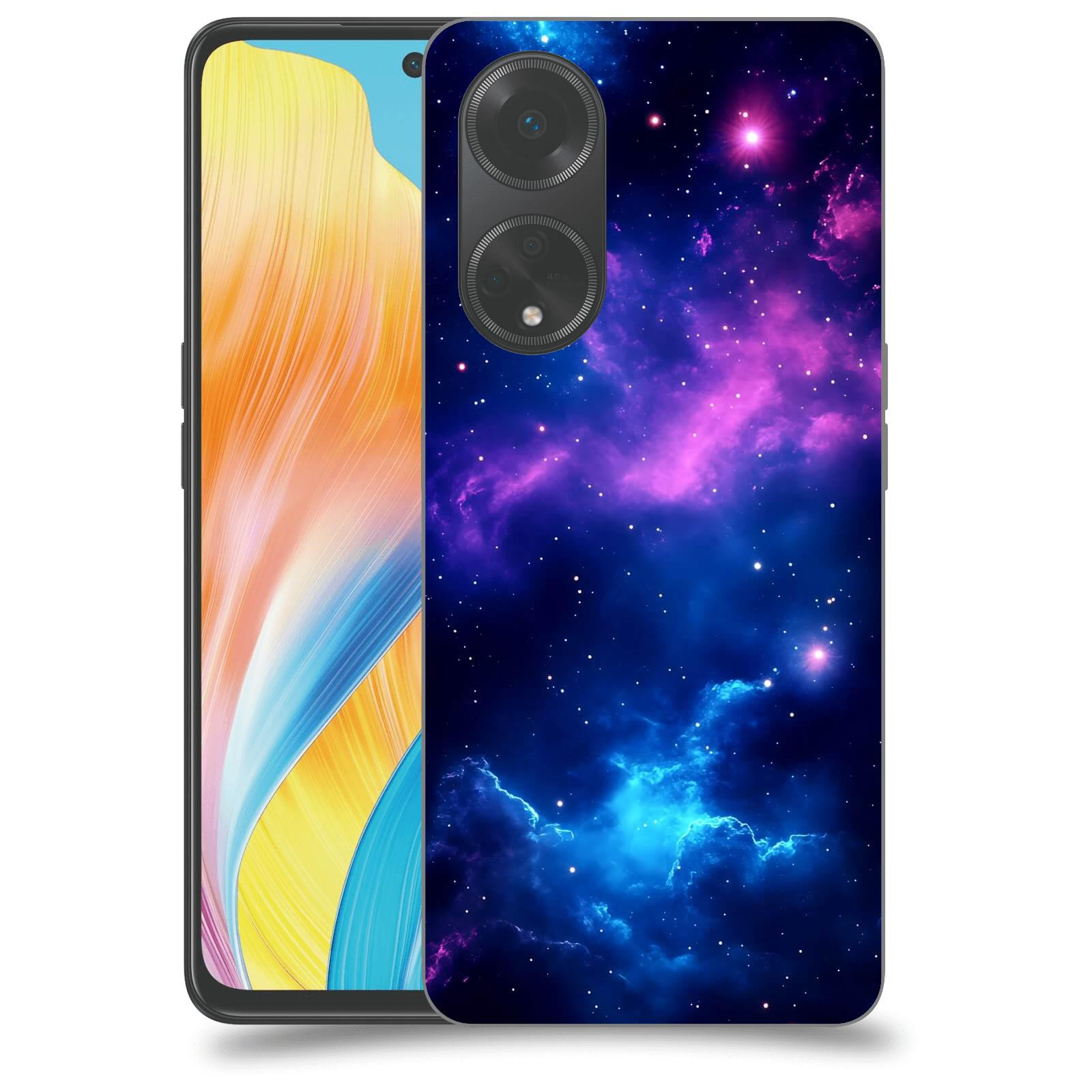 ACOVER Kryt na mobil OPPO A98 5G - Kosmická symfonie