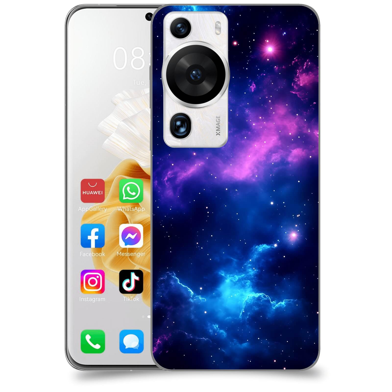 ACOVER Kryt na mobil Huawei P60 Pro - Kosmická symfonie