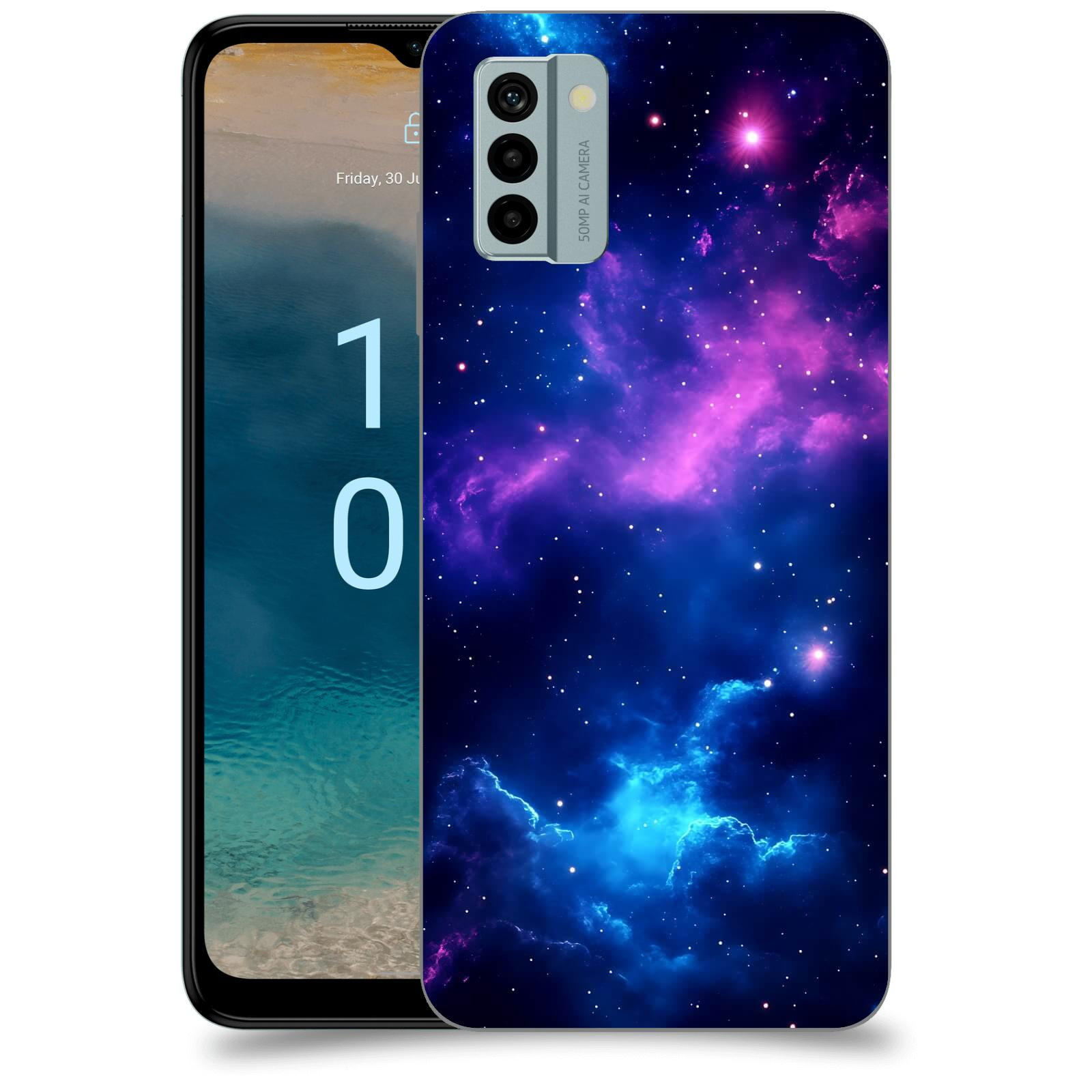 ACOVER Kryt na mobil Nokia G22 - Kosmická symfonie
