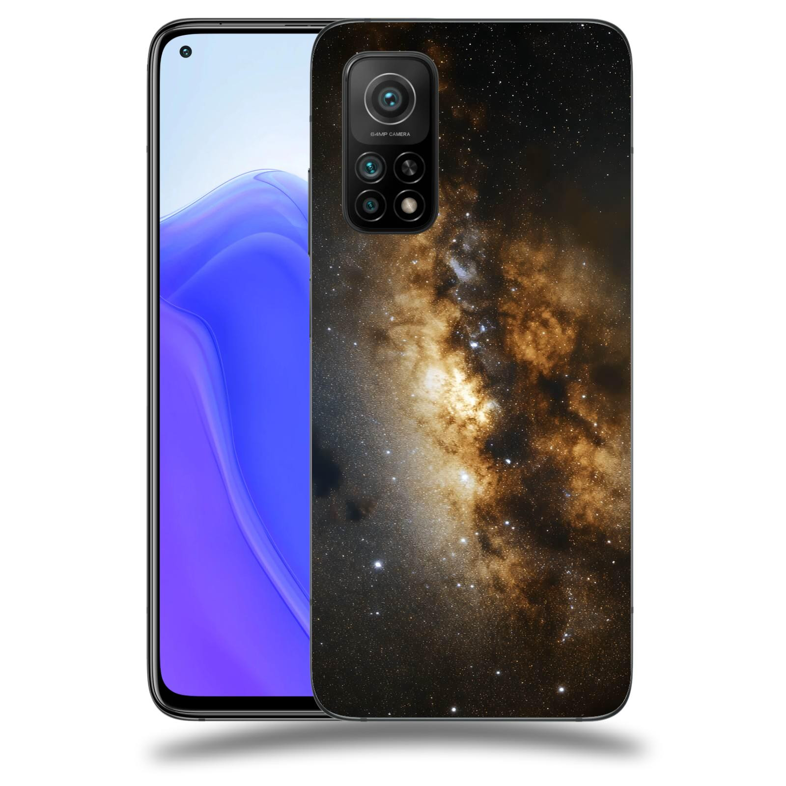 ACOVER Kryt na mobil Xiaomi Mi 10T - Kosmický oheň