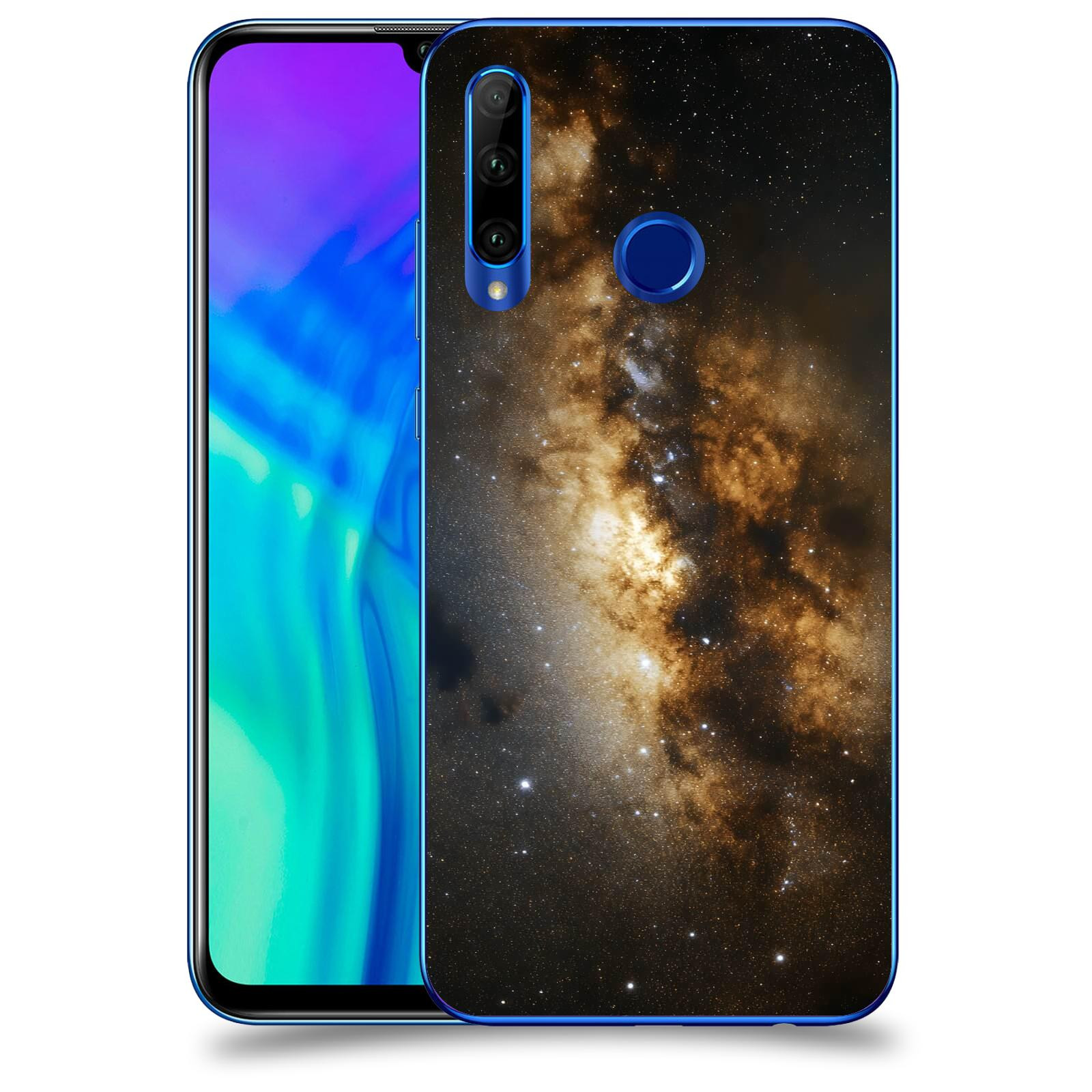 ACOVER Kryt na mobil Honor 20 Lite - Kosmický oheň