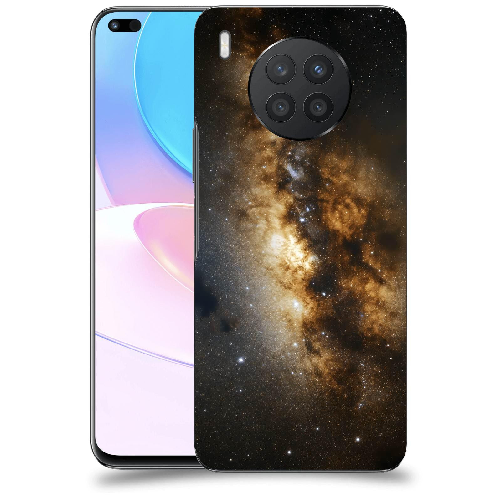 ACOVER Kryt na mobil Honor 50 Lite - Kosmický oheň