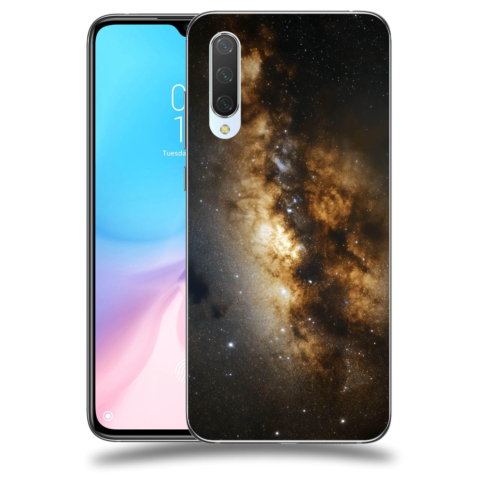 ACOVER Kryt na mobil Xiaomi Mi 9 Lite - Kosmický oheň