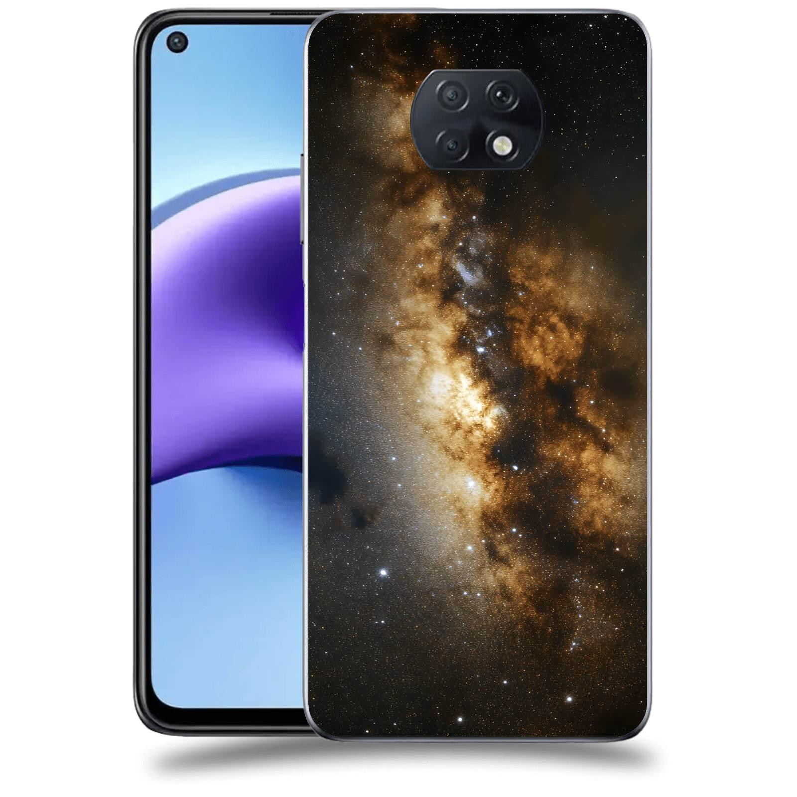 ACOVER Kryt na mobil Xiaomi Redmi Note 9T - Kosmický oheň
