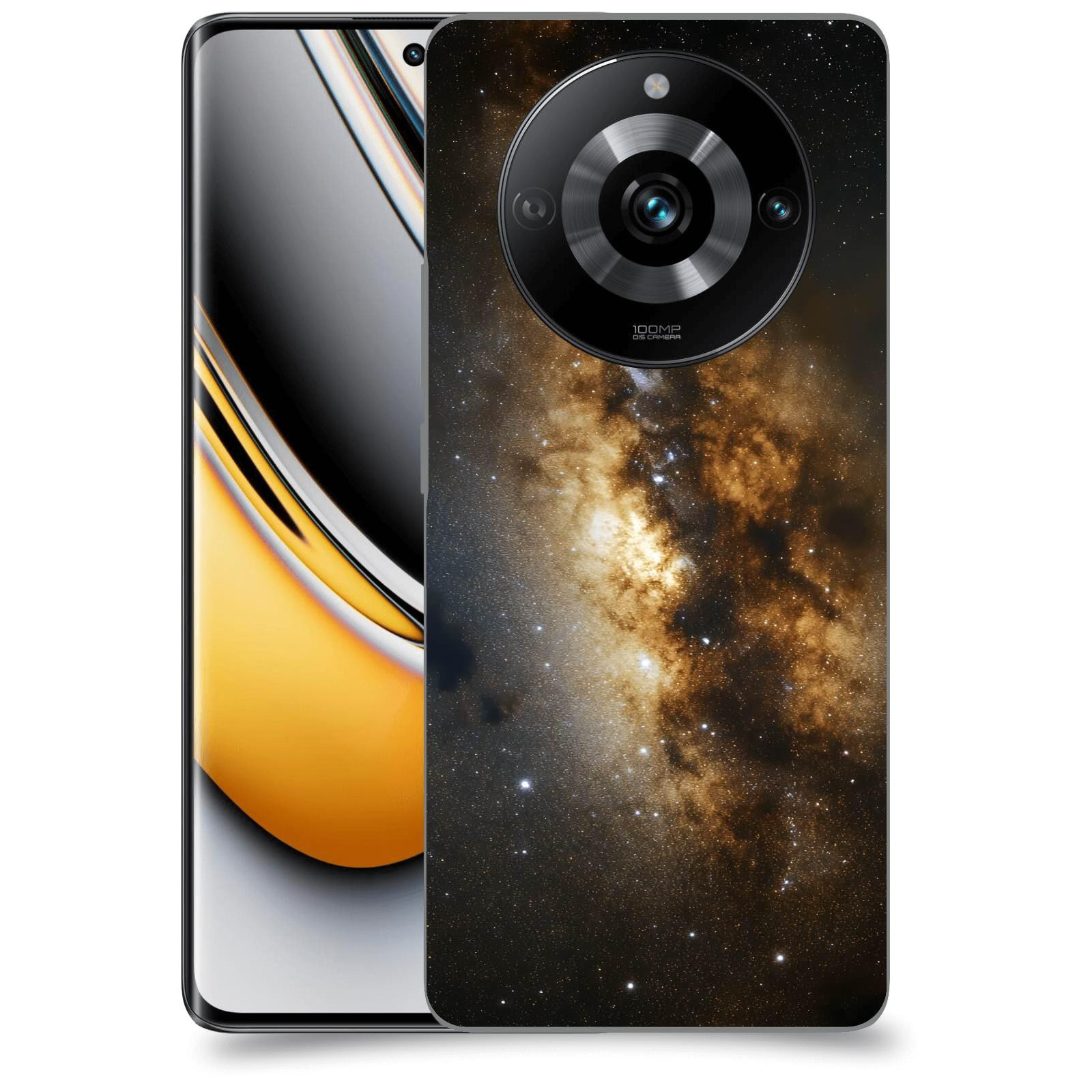 ACOVER Kryt na mobil Realme 11 Pro 5G - Kosmický oheň
