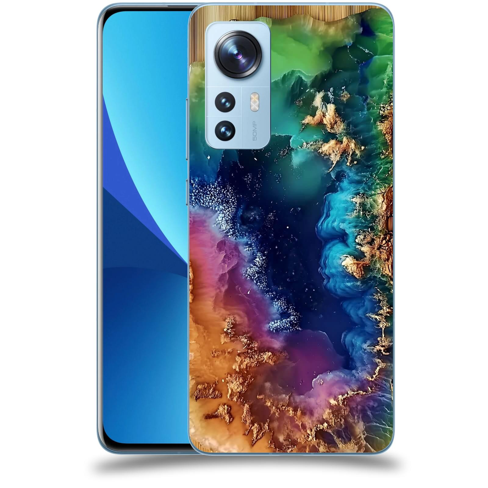 ACOVER Kryt na mobil Xiaomi 12 - Krystalická energie