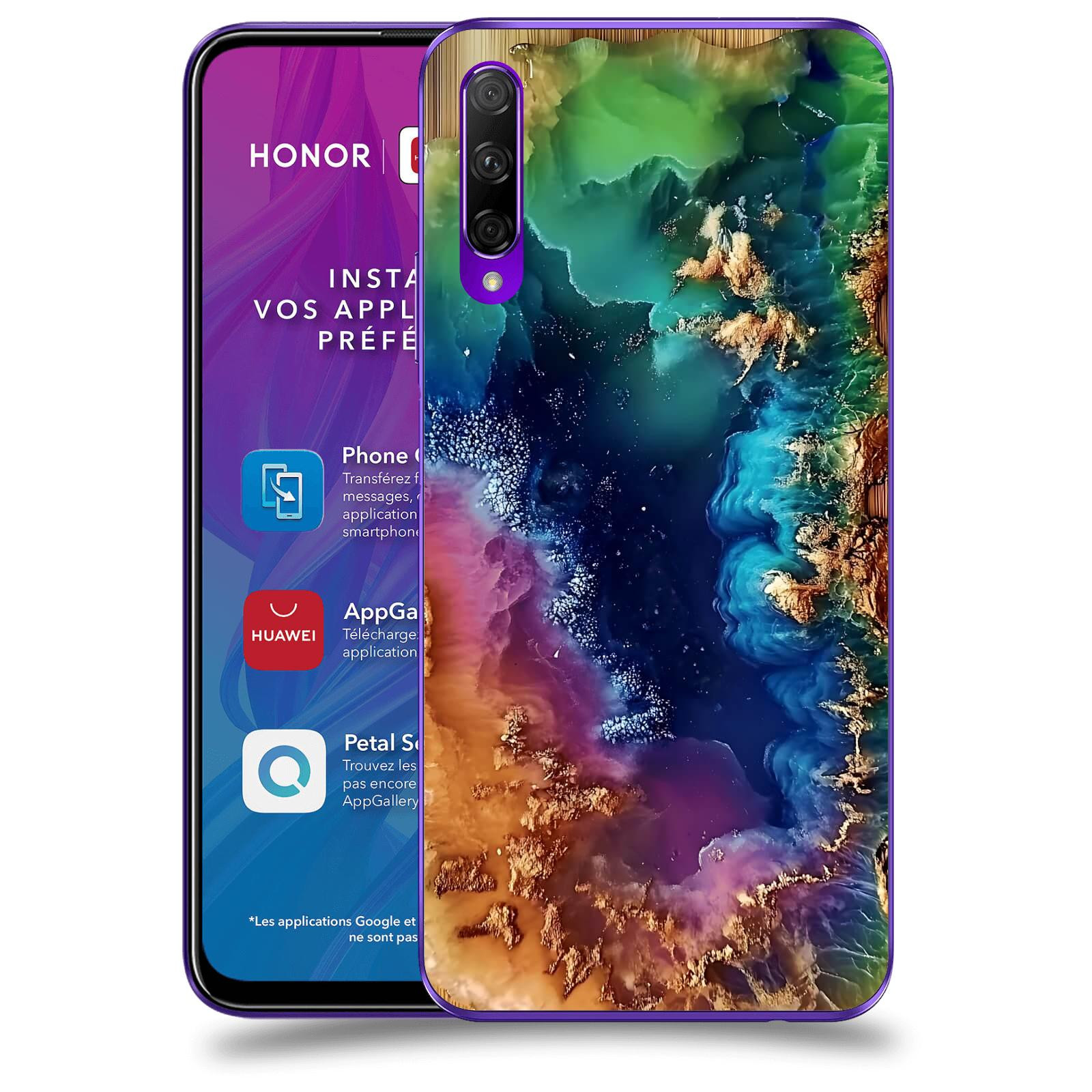 ACOVER Kryt na mobil Honor 9X Pro - Krystalická energie