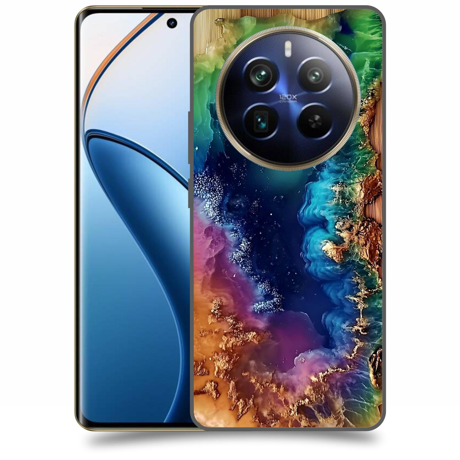 ACOVER Kryt na mobil Realme 12 pro+ 5g - Krystalická energie