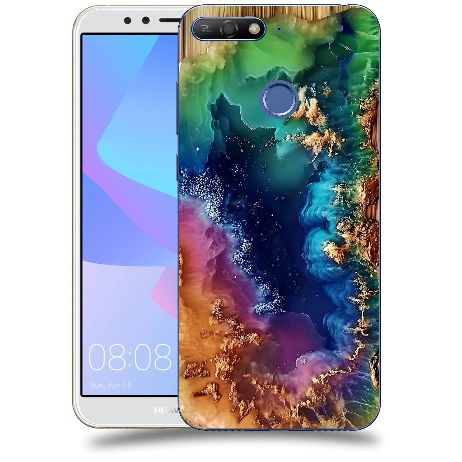 ACOVER Kryt na mobil Huawei Y6 Prime 2018 - Krystalická energie