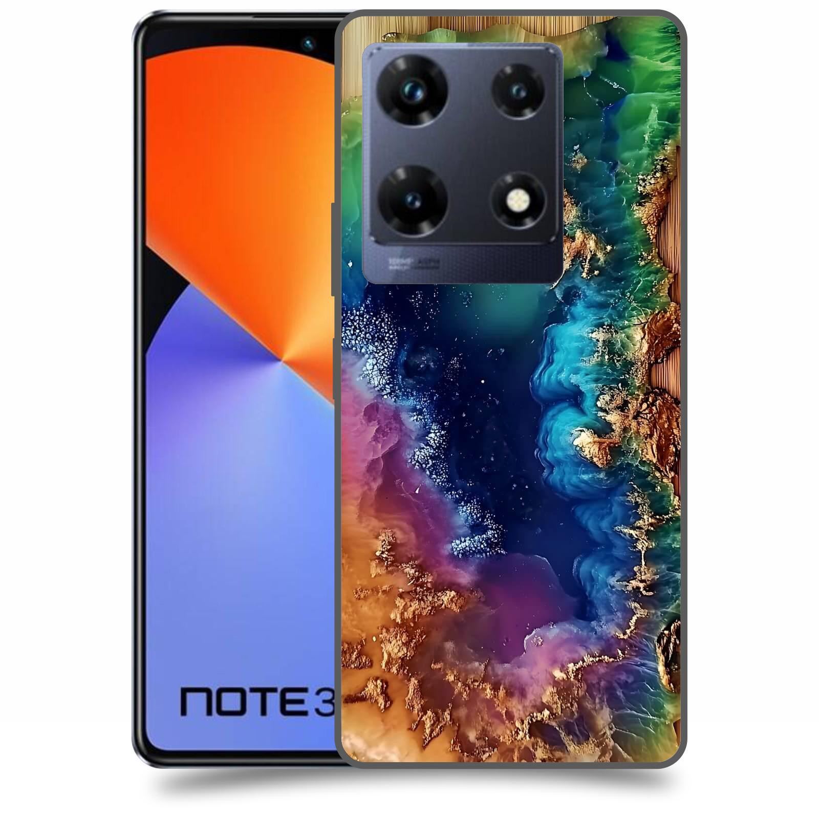 ACOVER Kryt na mobil Infinix Note 30 PRO - Krystalická energie