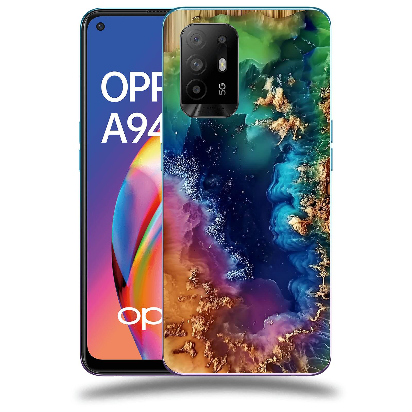 ACOVER Kryt na mobil OPPO A94 5G - Krystalická energie