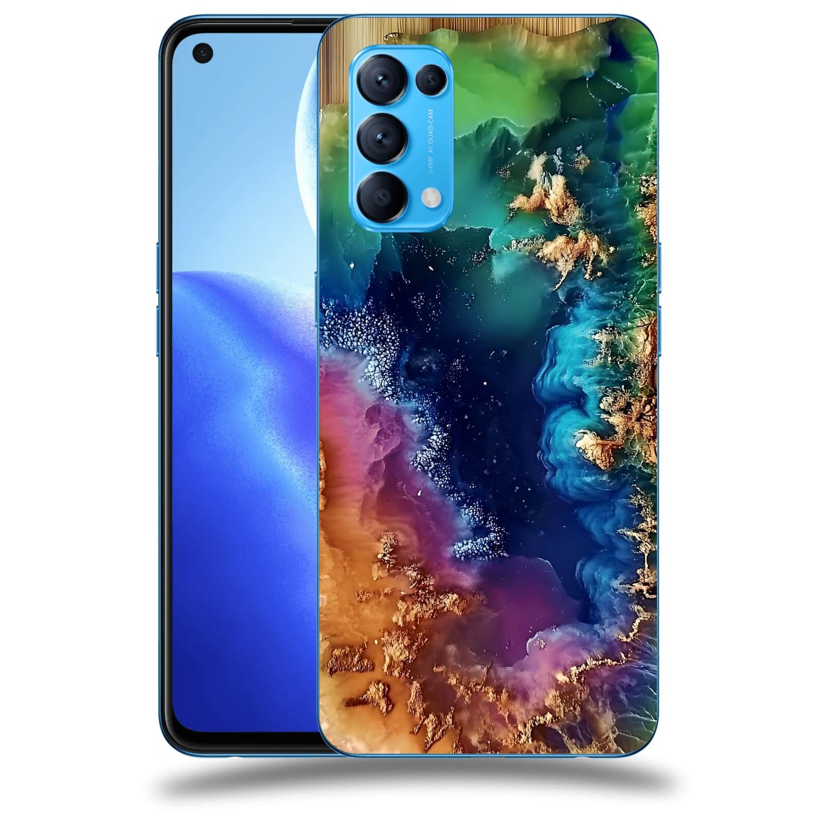 ACOVER Kryt na mobil OPPO Reno 5 5G - Krystalická energie