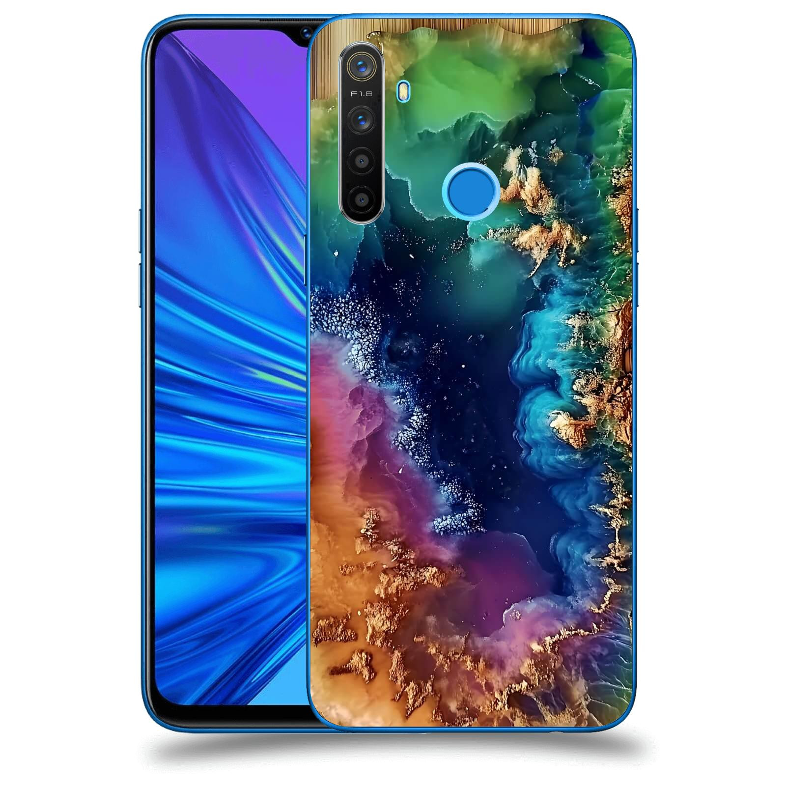 ACOVER Kryt na mobil Realme 5 - Krystalická energie
