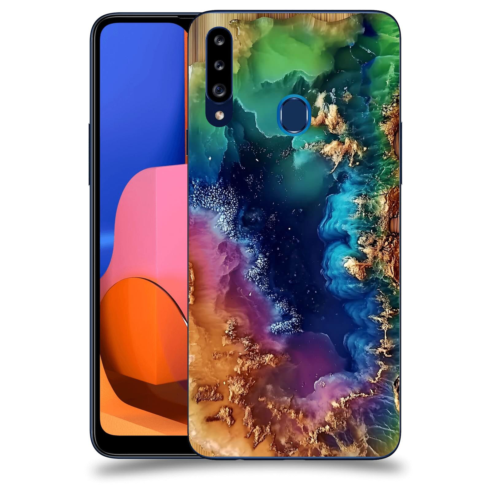 ACOVER Kryt na mobil Samsung Galaxy A20s - Krystalická energie