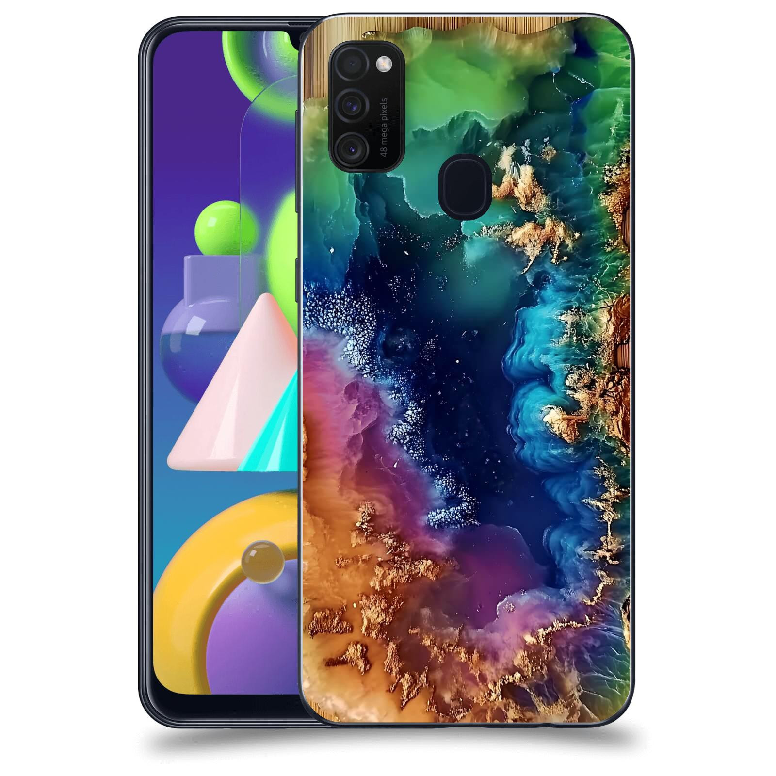 ACOVER Kryt na mobil Samsung Galaxy M21 M215F - Krystalická energie