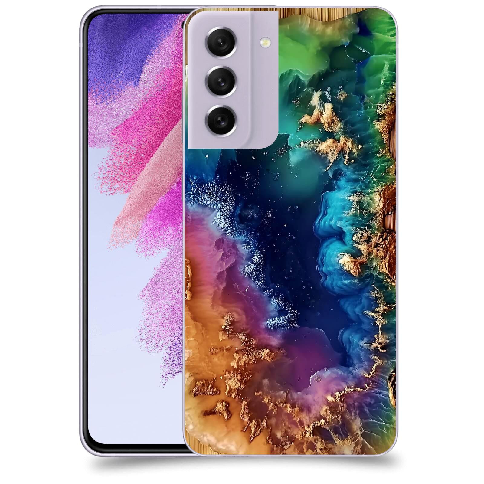 ACOVER Kryt na mobil Samsung Galaxy S21 FE 5G - Krystalická energie