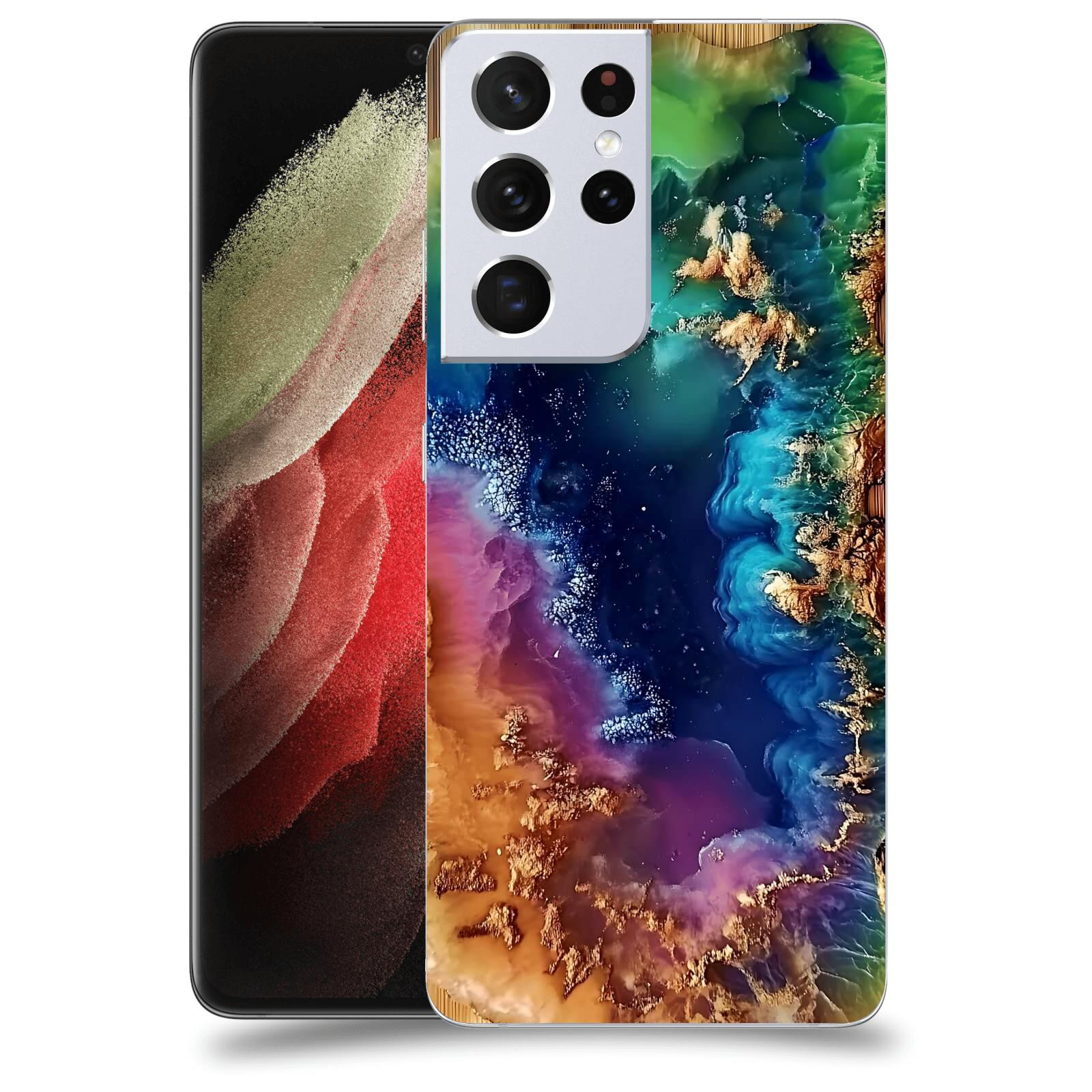 ACOVER Kryt na mobil Samsung Galaxy S21 Ultra 5G G998B - Krystalická energie