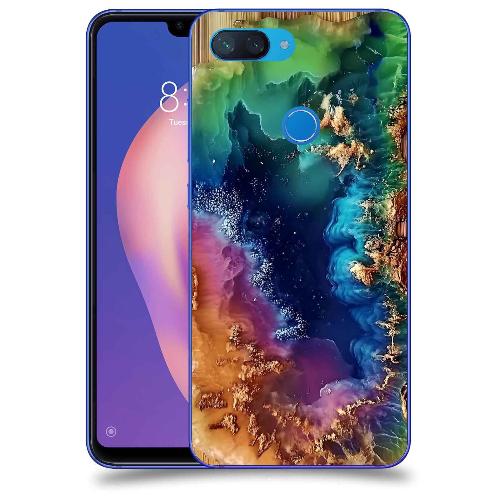 ACOVER Kryt na mobil Xiaomi Mi 8 Lite - Krystalická energie