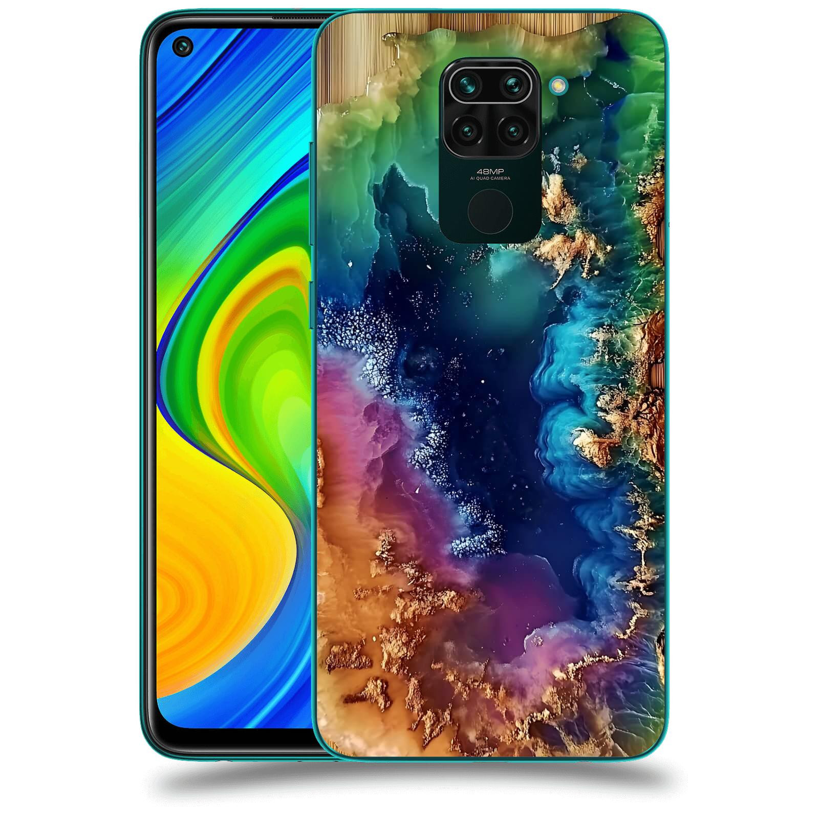 ACOVER Kryt na mobil Xiaomi Redmi Note 9 - Krystalická energie