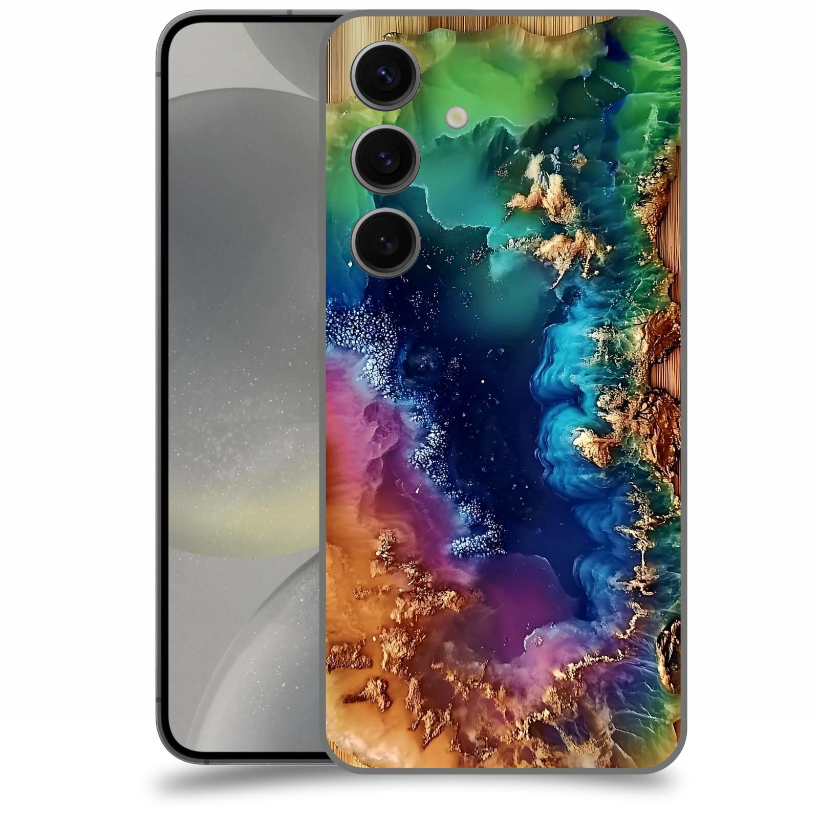 ACOVER Kryt na mobil Samsung Galaxy S24 - Krystalická energie