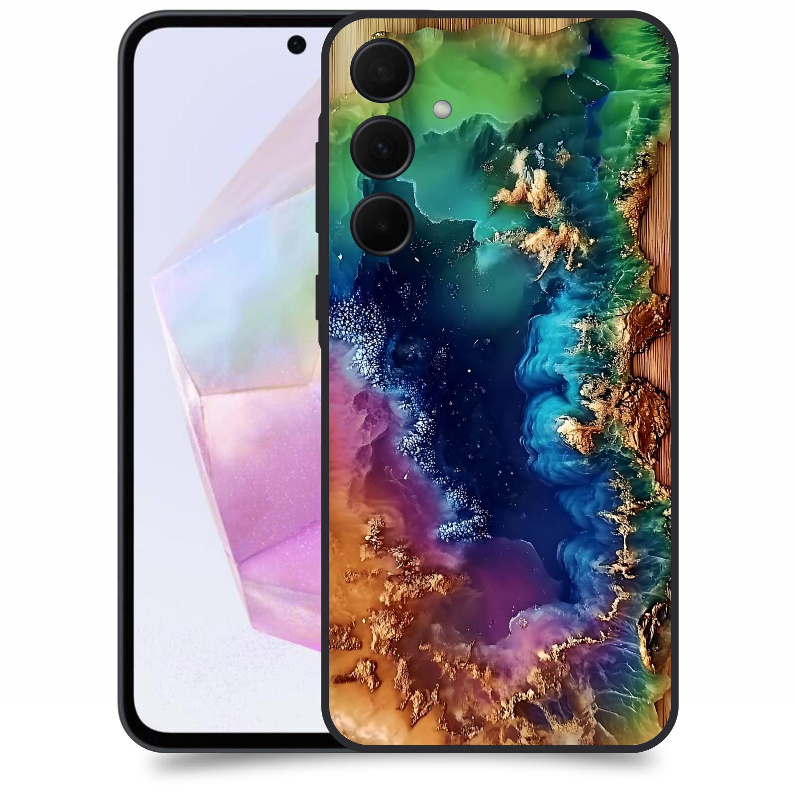 ACOVER Kryt na mobil Samsung Galaxy A35 5G - Krystalická energie
