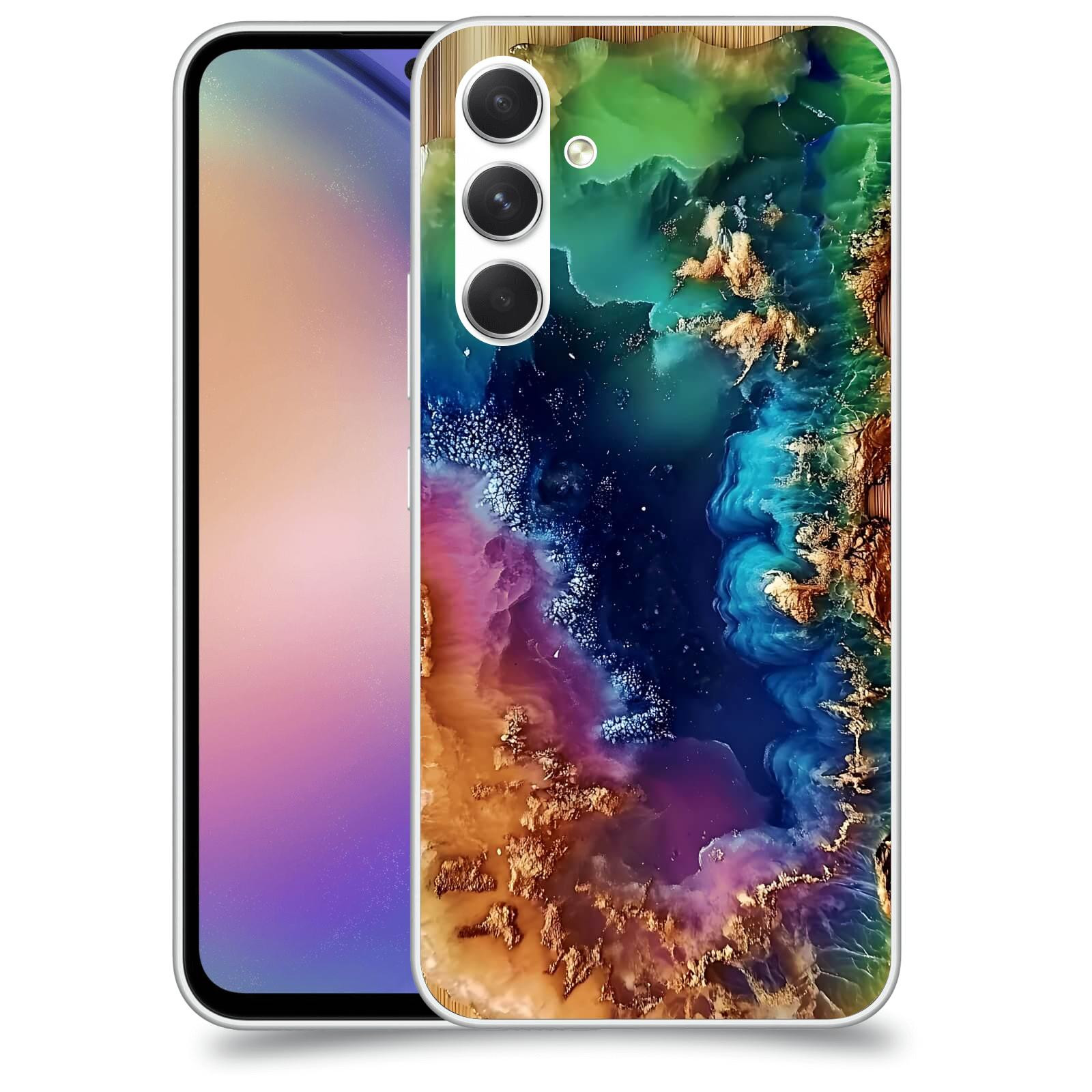 ACOVER Kryt na mobil Samsung Galaxy M54 5G - Krystalická energie