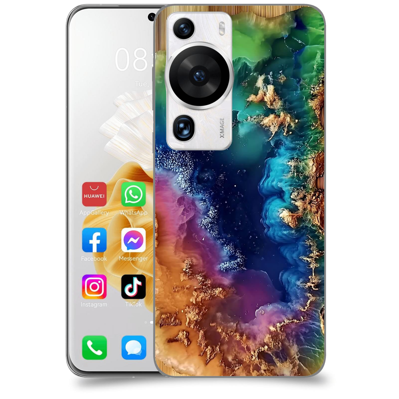 ACOVER Kryt na mobil Huawei P60 Pro - Krystalická energie