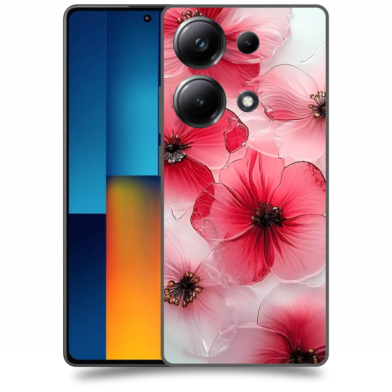 ACOVER Kryt na mobil Poco M6 - Křehká elegance