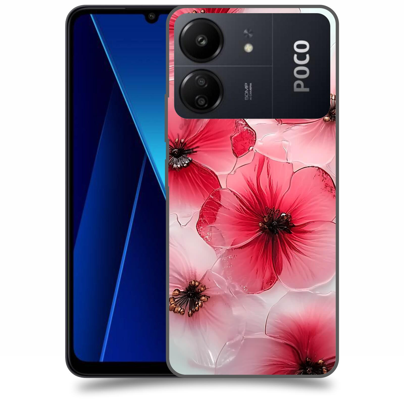 ACOVER Kryt na mobil Poco C65 - Křehká elegance